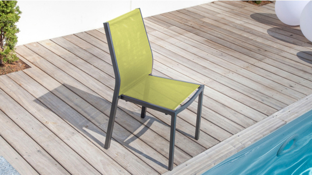 Chaise Flore OCEO Royal-Lime
