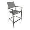 Fauteuil haut Florence OCEO ice-argent