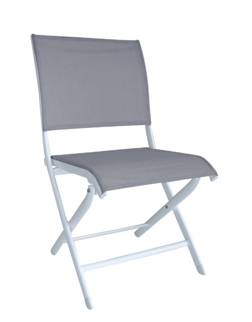 Chaise Elegance OCEO blanc-s-argent