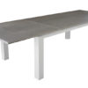Table Florence OCEO 200-300 blanc-s-grey