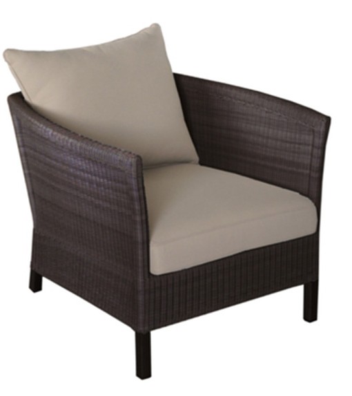 Fauteuil THYME brown-taupe OCEO