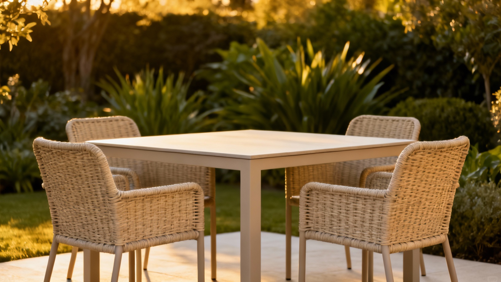 Comment reconnaître un salon de jardin en résine tressée de qualité ?