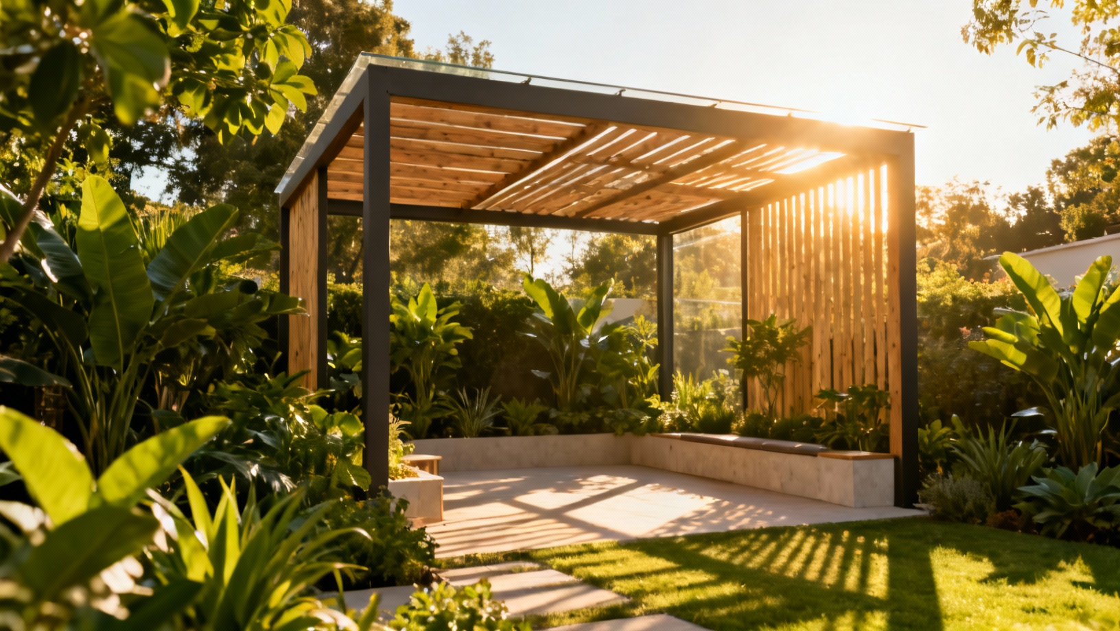 Pourquoi choisir une pergola bioclimatique plutôt qu'un store banne ?