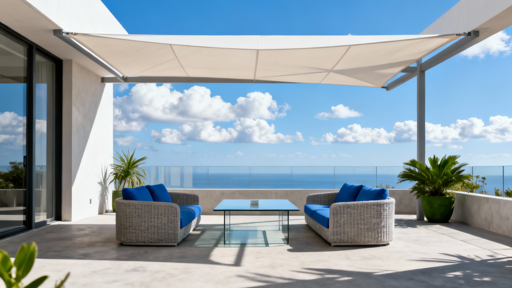 Quelle solution d'ombrage choisir pour une terrasse exposée plein sud ?